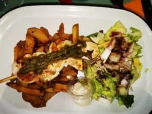 Les Francs Burgers À Arras 2 Brochette à la salicorne