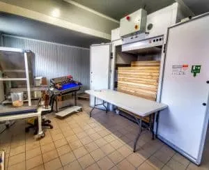 Photo du séchoir à pâte la ferme des Mottes à Marquillies dans le Nord