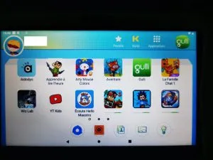 La Tablette Gulli Kurio Ultra 8 Les Applications sur Kerio Gulli Ultra