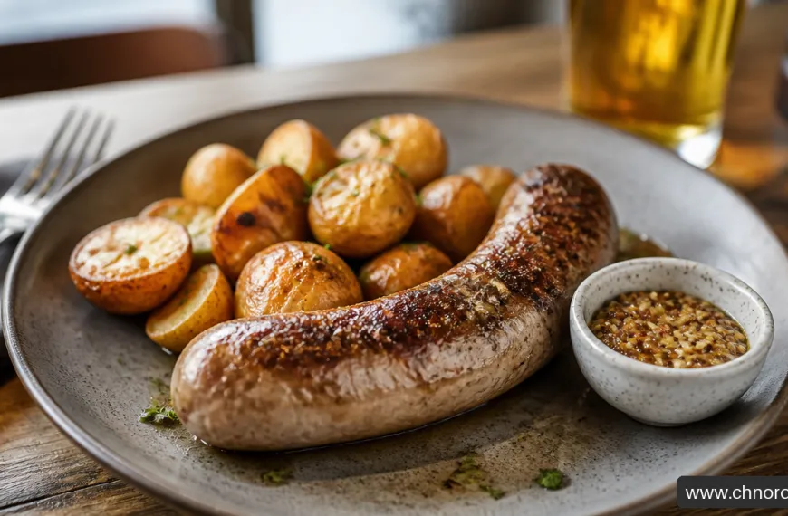 Visiter Les Hauts De France, Le Nord Pas-De-Calais Picardie 3 Andouillette avec pommes de terre.