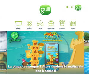 Capture du site Gulli.fr
