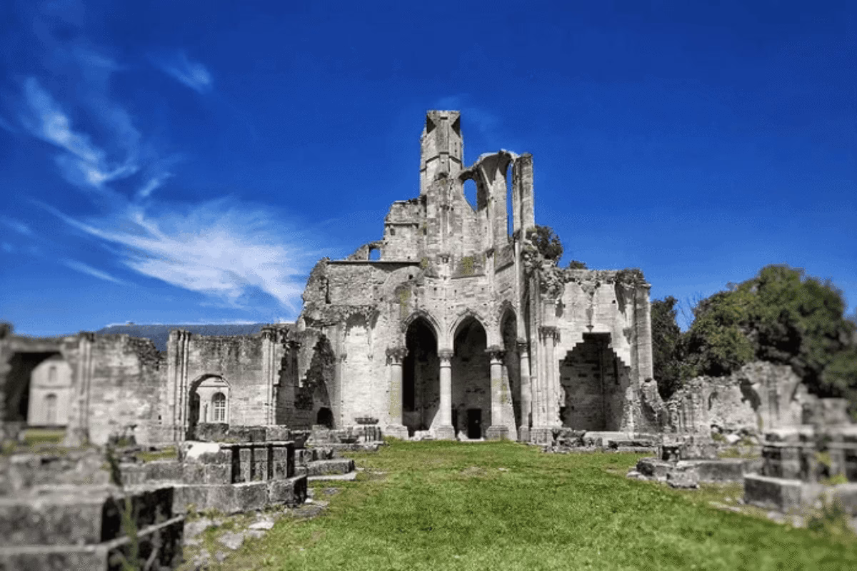 Ruine de l'abbatiale de Chaalis