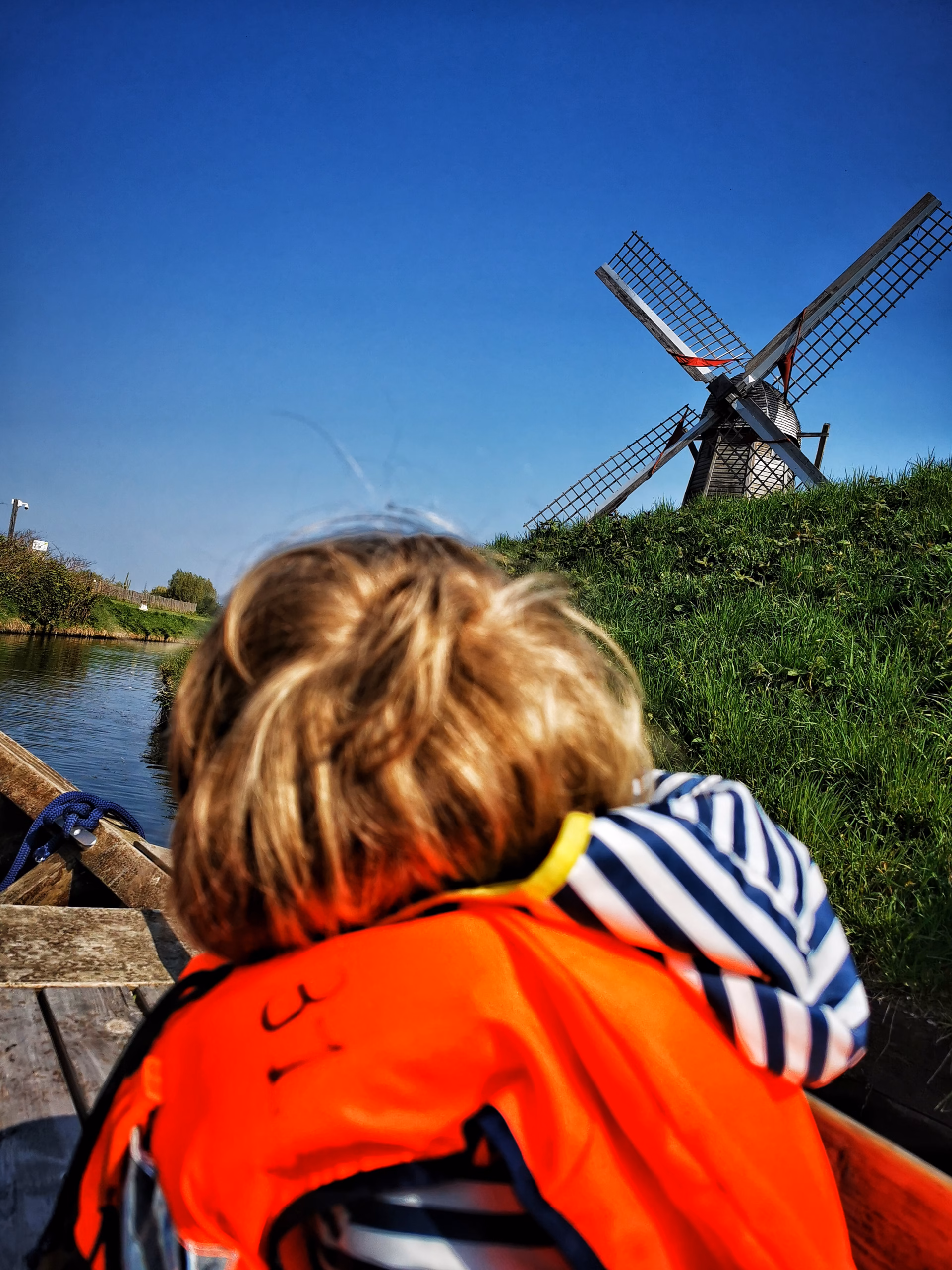 En bateau sur le bateau