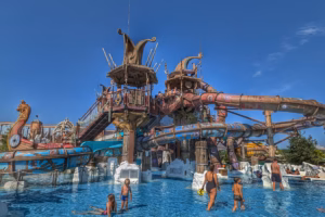 Mon Guide D'Europa Park, De Rulantica Et Du Resort Hôtel ! 89 Parc aquatique avec toboggans colorés