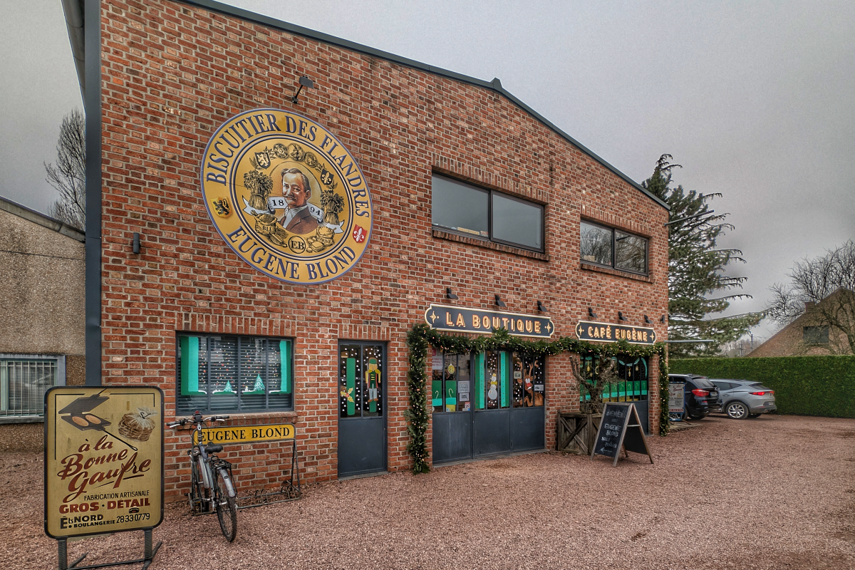 La boutique vue de l'extérieur