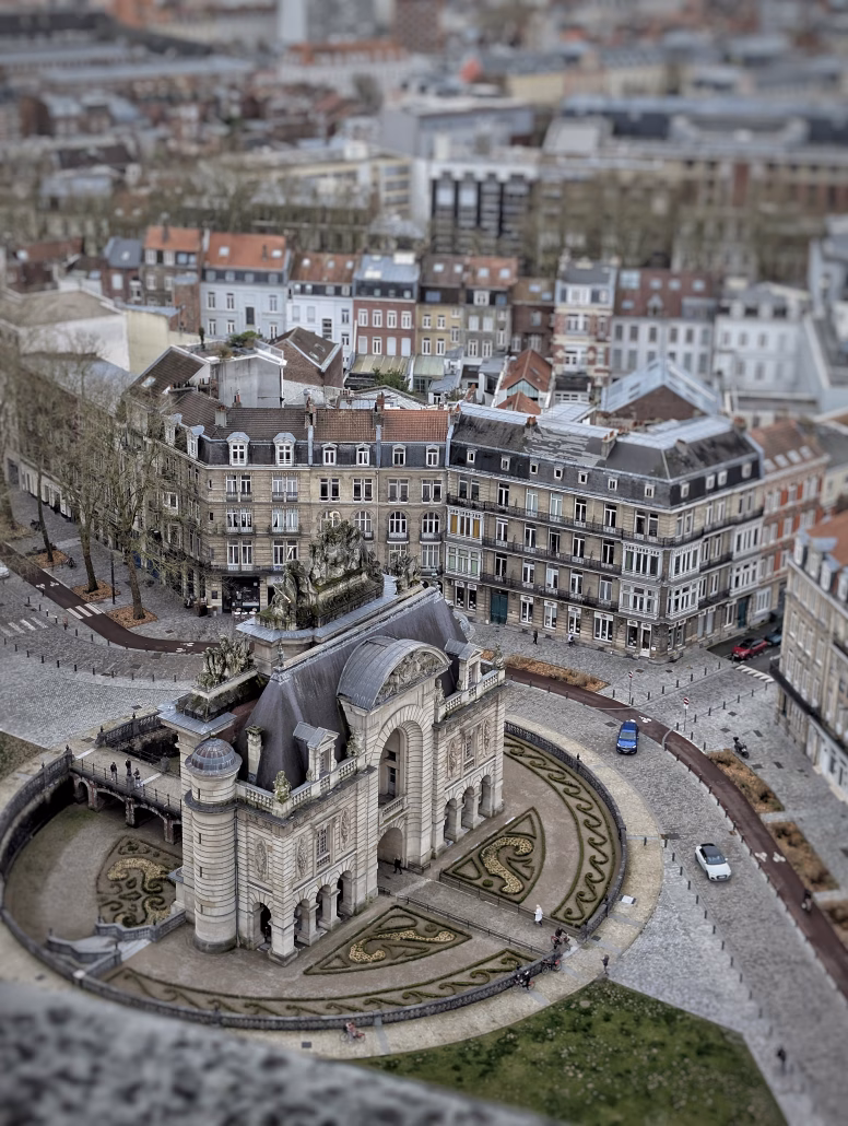 Lille D'En Haut : Mon Ascension Épique (Ou Presque) Du Beffroi 4 Vue d'en haut