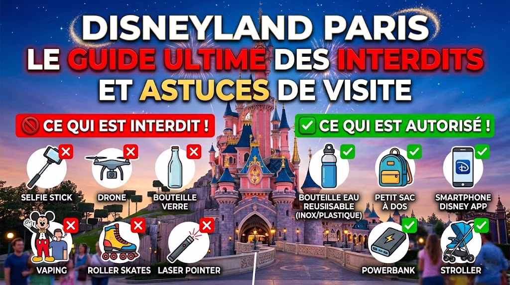 Disneyland Paris : Le Guide Des Interdits Et Astuces De Visite 1 Disneyland Paris : Le Guide des Interdits et Astuces de Visite 1