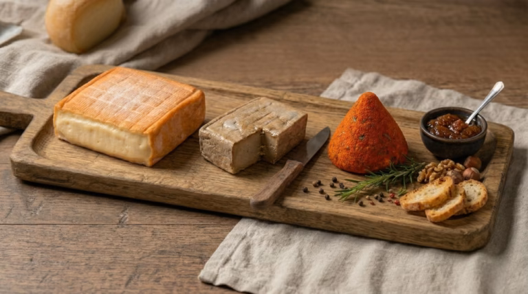Plateau de fromages forts du nord