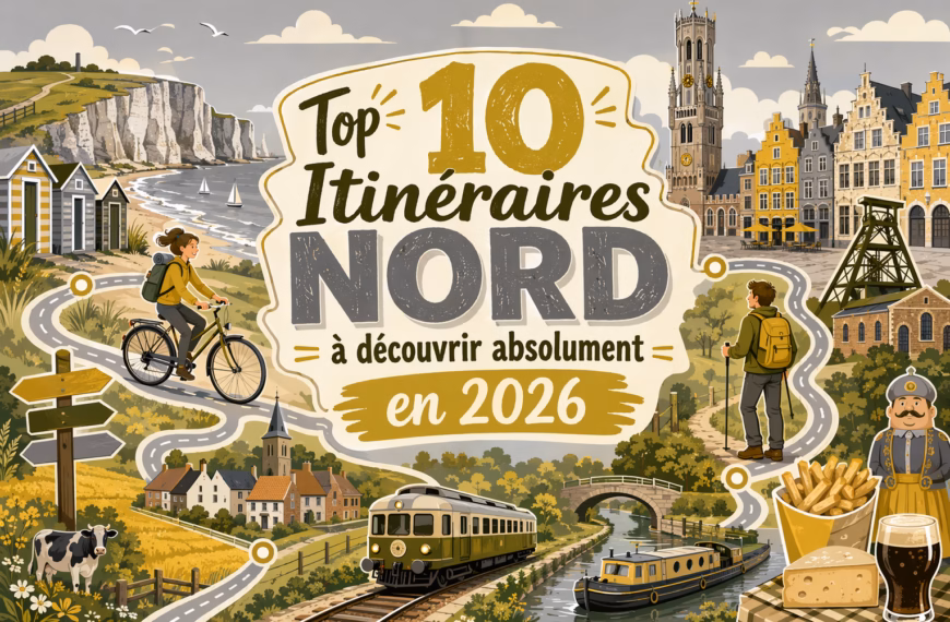 Top 10 Itinéraires Nord à découvrir absolument en 2026