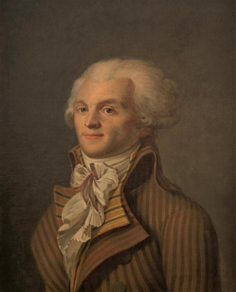 Portrait d'un homme en costume, Macximiien Robespierre